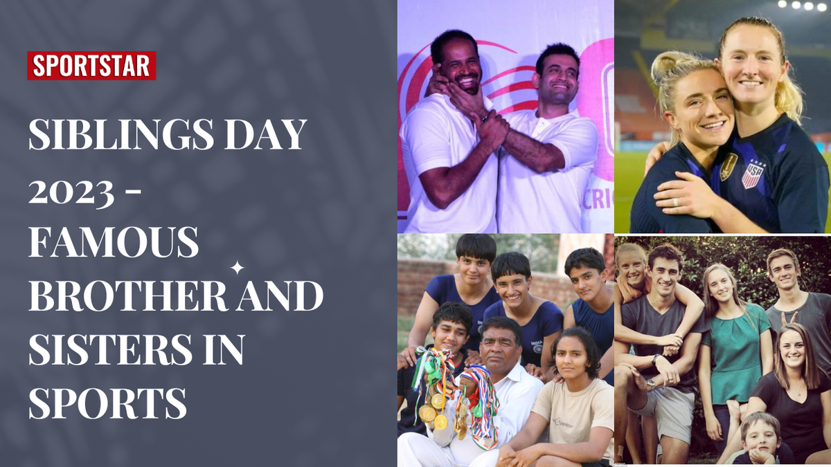 Siblings Day SerenaVenus, Phogat sisters, Pandya brothers famous